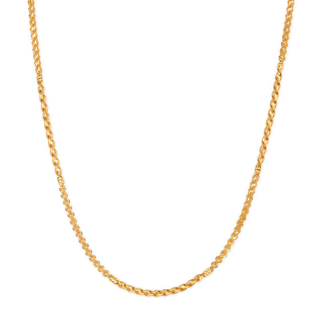 Tanishq 22KT Gold Chain for Men 2