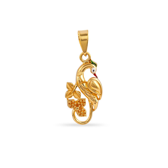 Tanishq 22 KT Gold Pendant for Women
