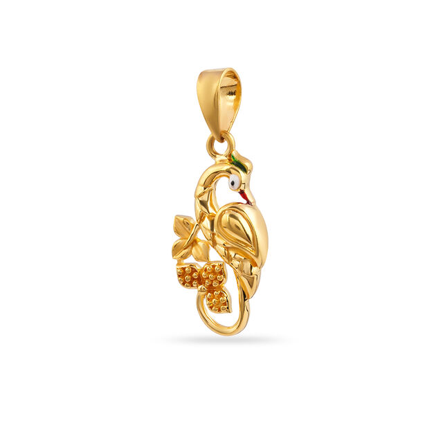 Tanishq 22 KT Gold Pendant for Women