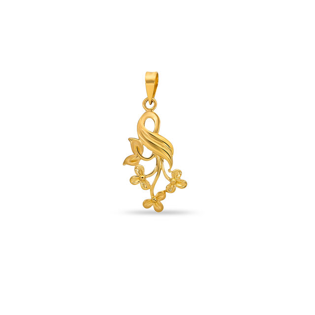 Tanishq 22KT  Gold Pendant  for Women