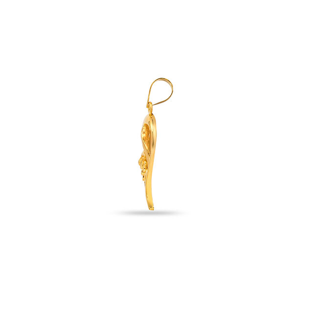 Tanishq 22KT Gold Pendant for Women