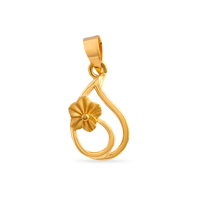 Tanishq 22KT  Gold Pendant  for Women