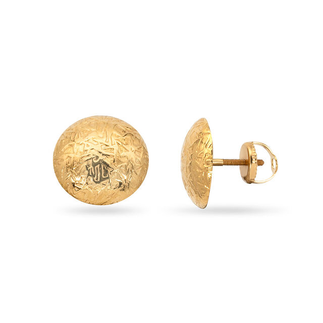 Tanishq 22KT  Gold Earrings  for Women 2