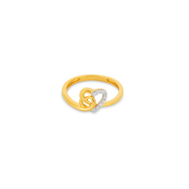 Tanishq 22KT Gold Finger Ring for Women