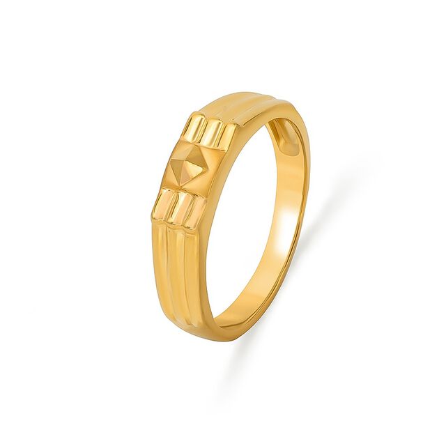 Tanishq 22KT Gold Finger Ring for Men