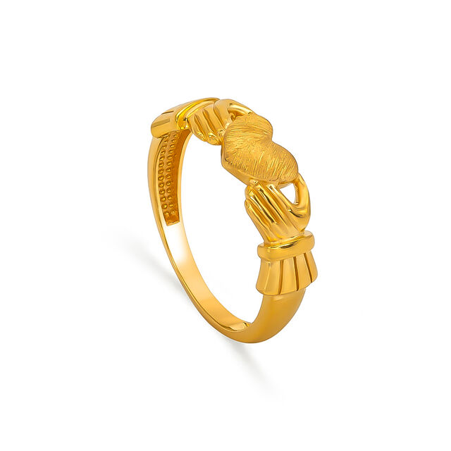 Tanishq 22KT  Gold Finger Ring  for Women
