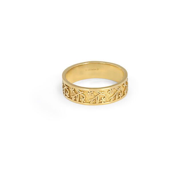 Tanishq 22KT Gold Finger Ring for Women 
