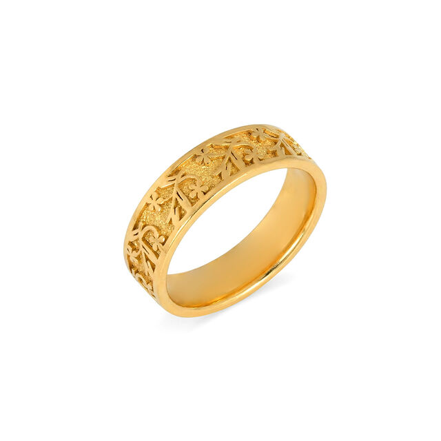 Tanishq 22KT Gold Finger Ring for Women 4