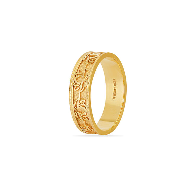 Tanishq 22 KT Gold Finger Ring for Women