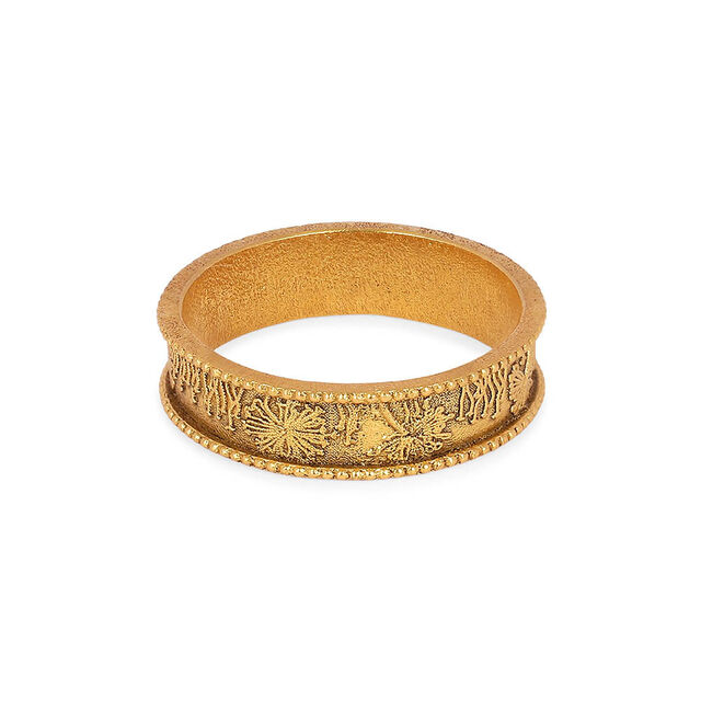 Tanishq 22KT Gold Finger Ring for Women 