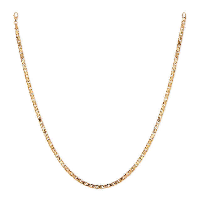 Tanishq Shields of Shine Chain for Women in 22KT Gold 