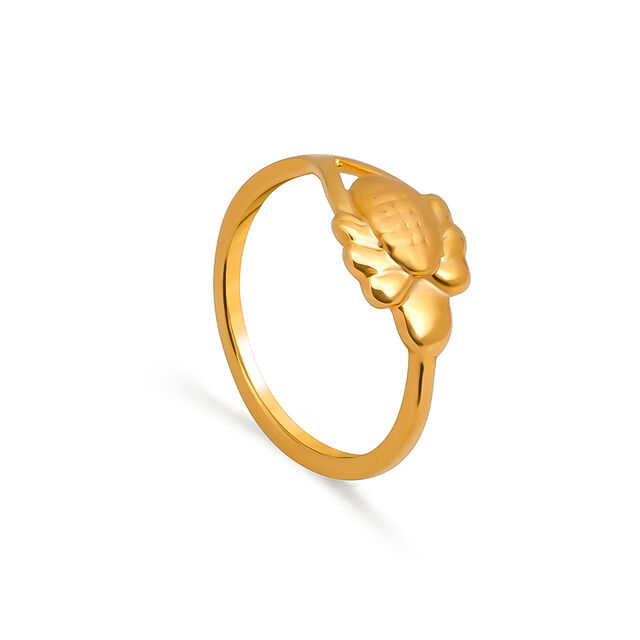 Tanishq 22KT Gold Finger Ring for Women