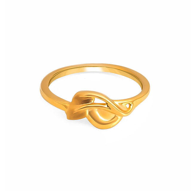 Tanishq 22KT Gold Finger Ring for Women