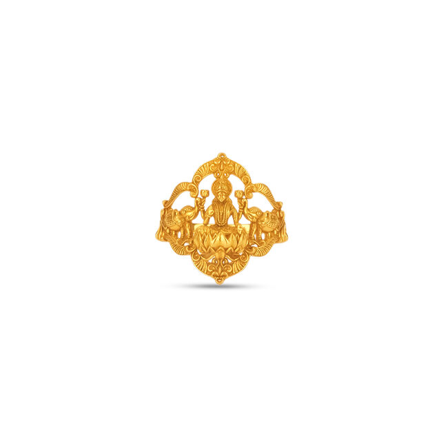 Tanishq 22 Karat Gold Finger Ring 