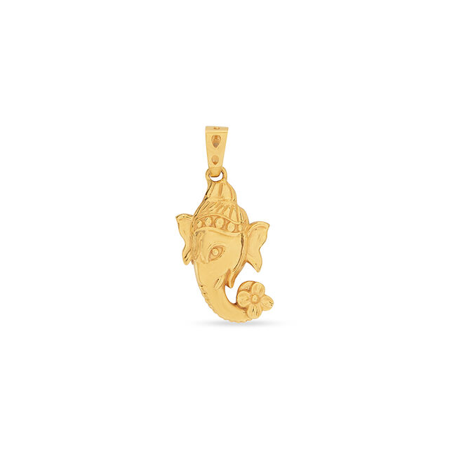 Tanishq 22KT Diamond Pendant