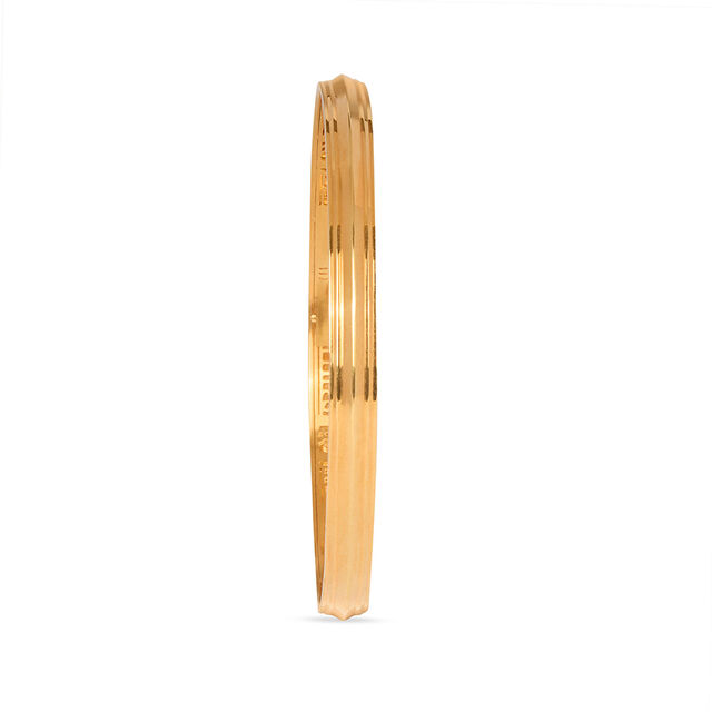 Tanishq 22KT  Gold Kada  for Men 4