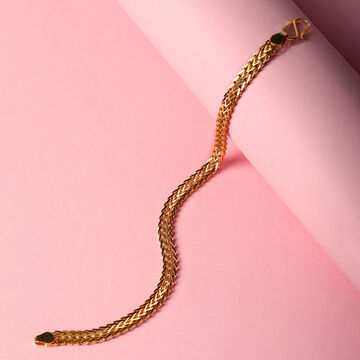 Tanishq 22 Karat Gold Bracelet for Men