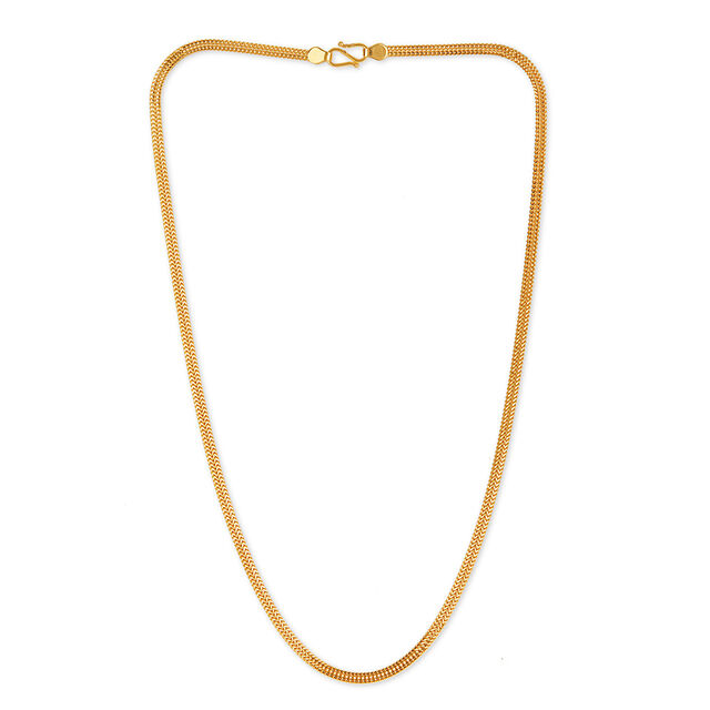 Tanishq 22KT Gold Chain for Men 