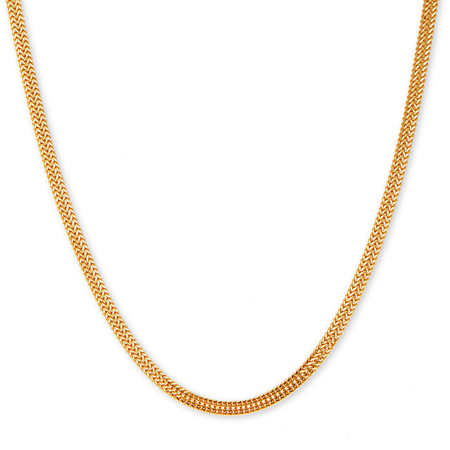 Tanishq 22KT Gold Chain for Men 2