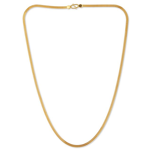 Tanishq 22KT Gold Chain for Men 