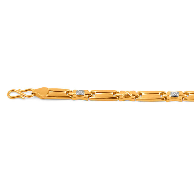 Tanishq 22KT  Gold Bracelet  for Men 2