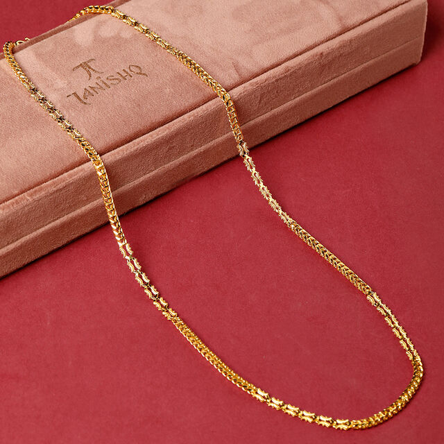 Tanishq 22 Karat Gold Chain for Men 
