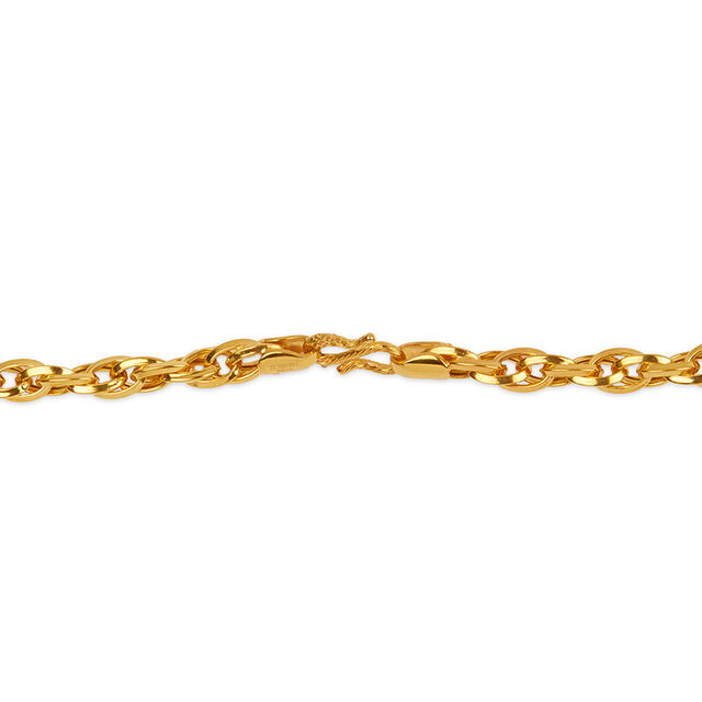 Tanishq 22KT Gold Chain for Men 3