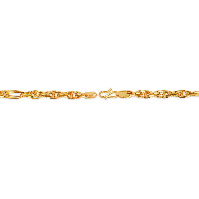 Tanishq 22KT Gold Chain for Men 4