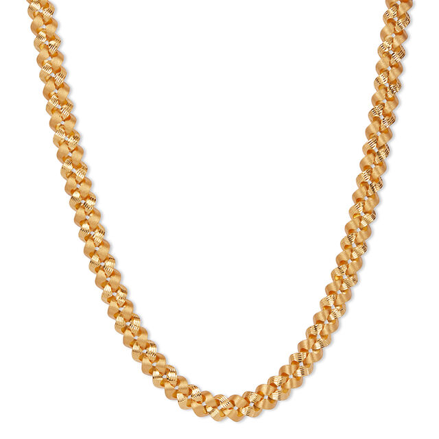 Tanishq 22KT  Gold Chain  for Men 2