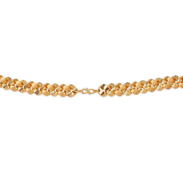 Tanishq 22KT  Gold Chain  for Men 3