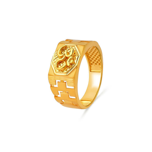 Tanishq 22KT  Gold Finger Ring  for Men