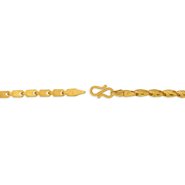 Tanishq 22KT Gold Chain for Men 3