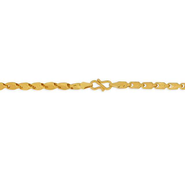 Tanishq 22KT Gold Chain for Men 4