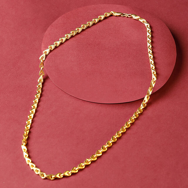 Tanishq 22 Karat Gold Chain for Men 