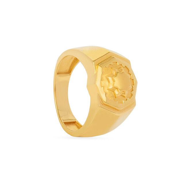Tanishq 22KT Gold Finger Ring for Men 4