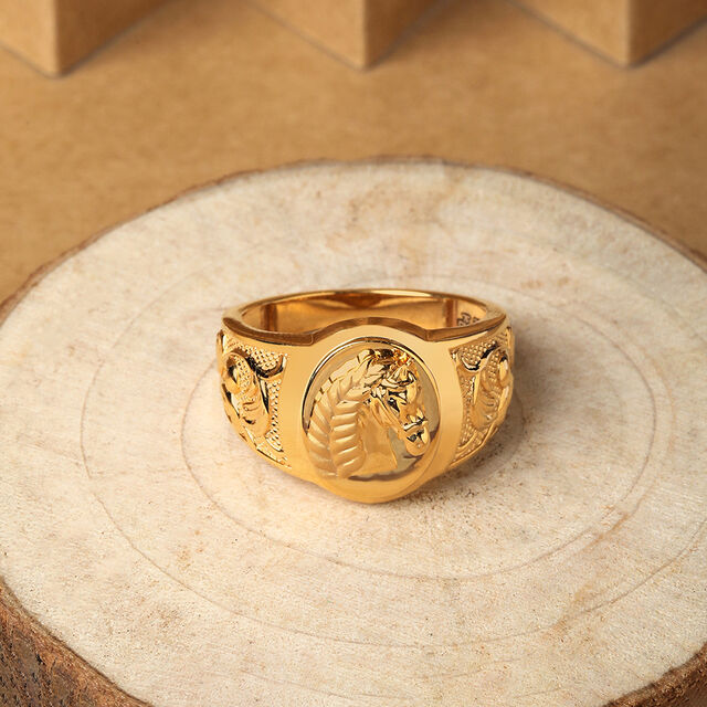 Tanishq 22 Karat Gold Finger Ring for Men 
