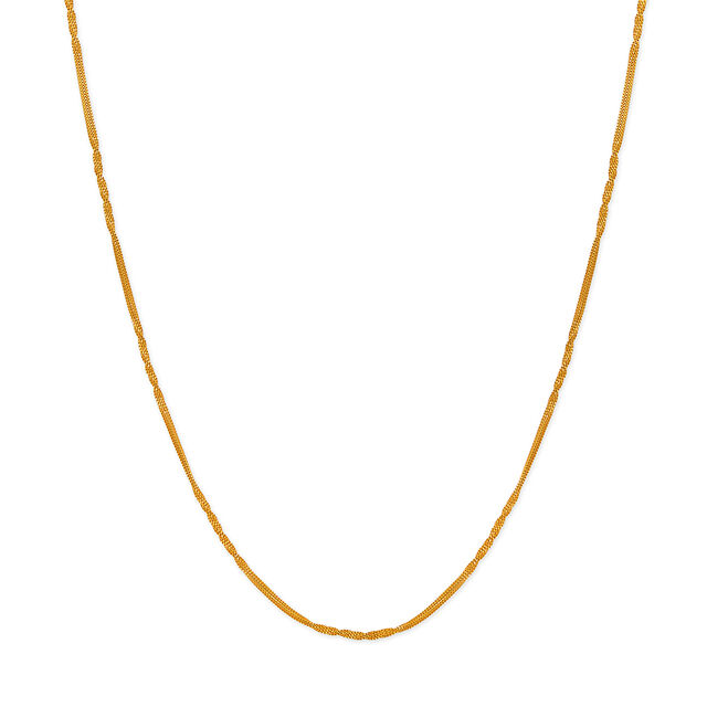Tanishq 22KT Gold Chain for Men 2