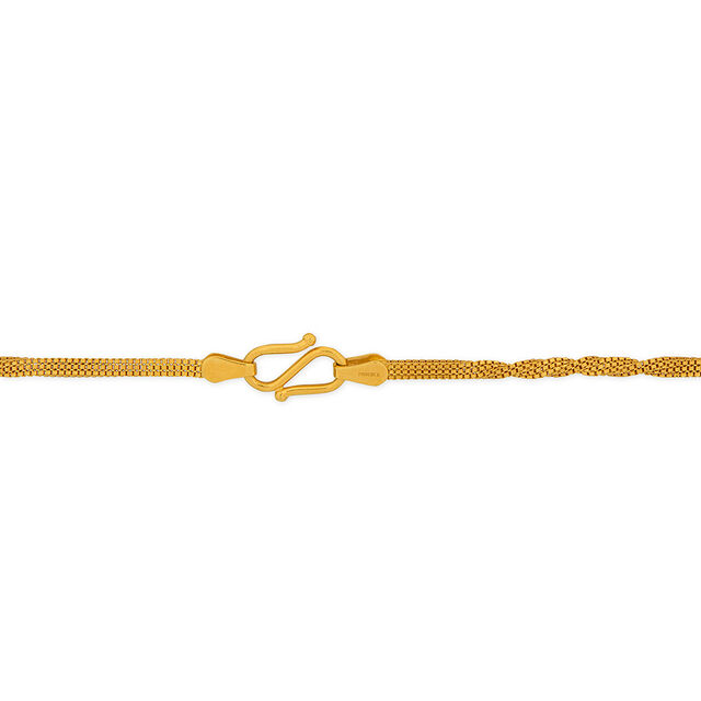 Tanishq 22KT Gold Chain for Men 3