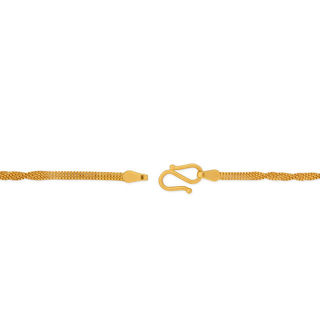 Tanishq 22KT Gold Chain for Men 4