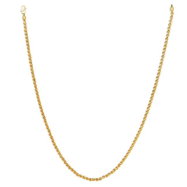 Tanishq 22KT Gold Chain for Men 