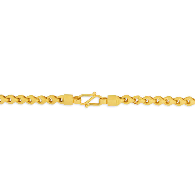 Tanishq 22KT Gold Chain for Men 4