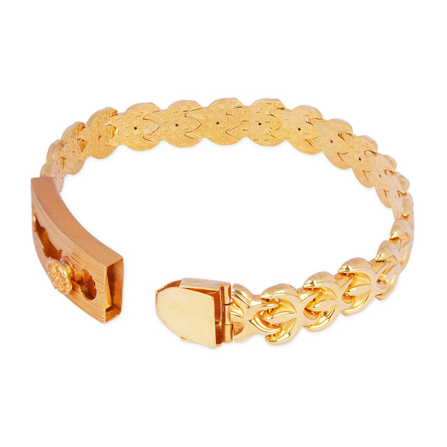 Tanishq 22KT Gold Bracelet for Men 2