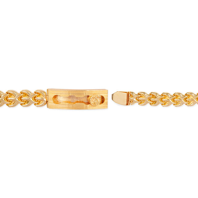 Tanishq 22KT Gold Bracelet for Men 4