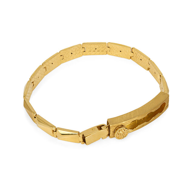 Tanishq 22KT Gold Bracelet for Men 3