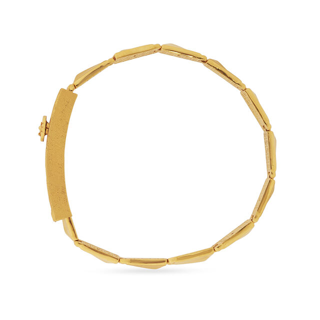 Tanishq 22KT Gold Bracelet for Men 4
