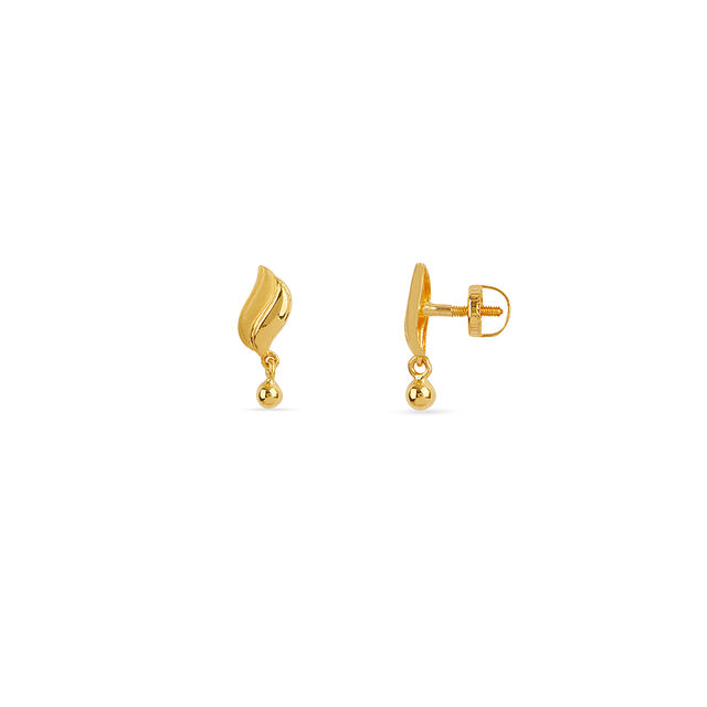 Tanishq 22KT Gold Earrings for Women