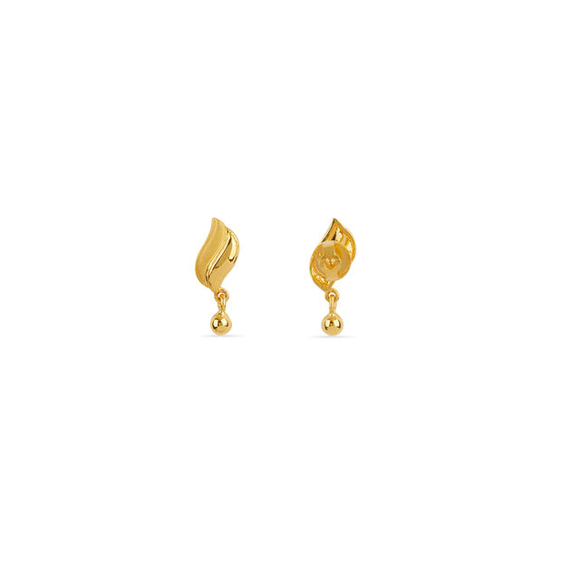 Tanishq 22KT Gold Earrings for Women