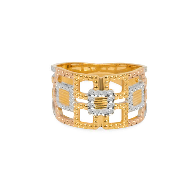 Tanishq 22KT Gold Finger Ring for Women