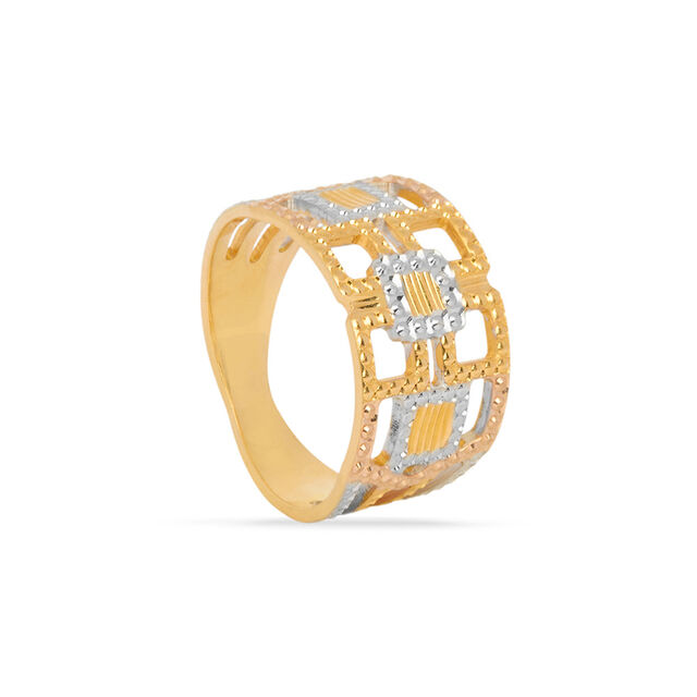 Tanishq 22KT Gold Finger Ring for Women