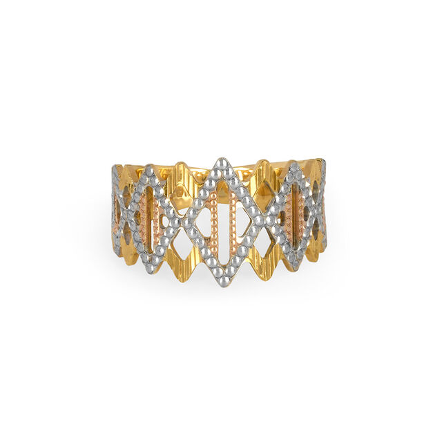 Tanishq 22KT Gold Finger Ring for Women 
